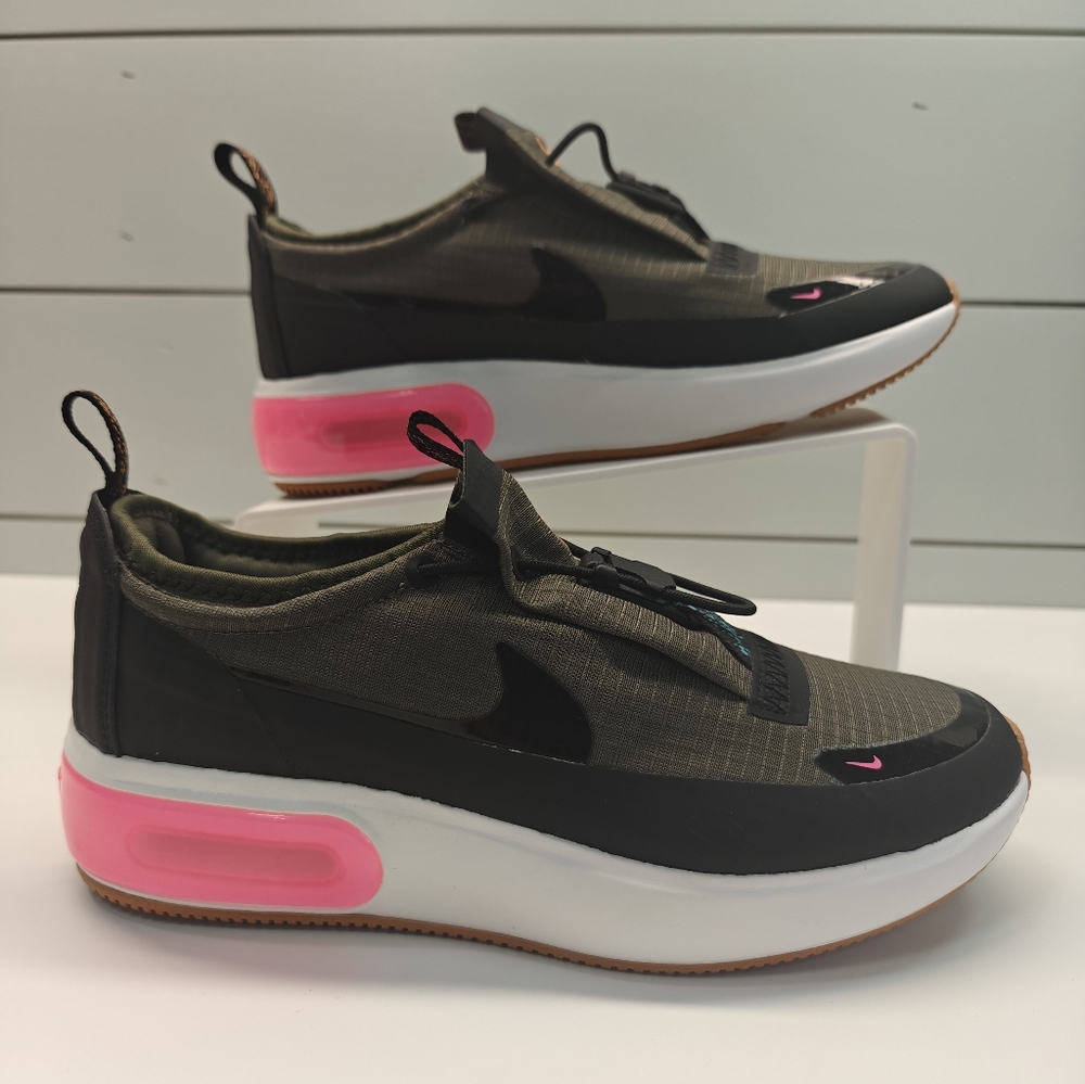 Nike Air Max DIA Winter Cargo Khaki Black Casual Running Sneakers size Women's 8 - Picture 3 of 9